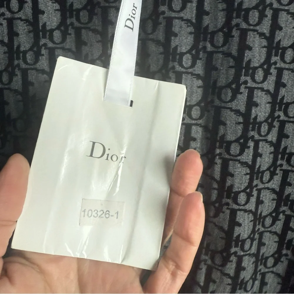 Dior Black and White Fitted Long Sleeve Top Size 44 NWT - Picture 3 of 6